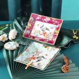Ceramic Cigar Ashtray Extra Large Oriental Beauty