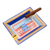 Cigar Ashtray Ceramic Extra Large Cool Colorful Cute Ash Tray Minimalist Double Cigars