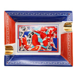 Cigar Ashtray Ceramic Extra Large Cool Colorful Cute Ash Tray Minimalist Double Cigars
