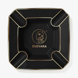 Ashtray for Cigar Classy Ceramic Cool Ash Tray Guevara Black