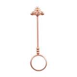 cigarette holder ring hands free metal bee finger