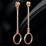 Cigarette Holder Ring Metal Skull hands free finger smoking accessory
