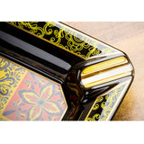 colorful cigar ashtray ceramic classy cool ash tray vintage retro black