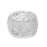 Cool Glass Ashtray Textured Surface Ash Tray Minimalist