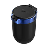 Covered Car Ashtray with LED Light metal stainless steel