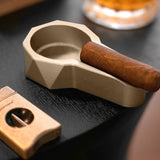 Cute Cool Portable Cigar Ashtray Metal Ash Tray Modern Contemporary