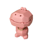 Cute Crocodile Ashtray with Lid Cool Resin Ash Tray Covered Lidded Windproof Animal Home Decor
