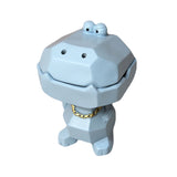 Cute Crocodile Ashtray with Lid Cool Resin Ash Tray Covered Lidded Windproof Animal Home Decor