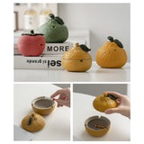 Cute Fruit Ashtray Orange Persimmon Ceramic Ash Tray
