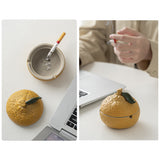 Cute Fruit Ashtray Orange Persimmon Ceramic Ash Tray