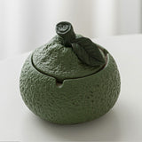 Cute Fruit Ashtray Orange Persimmon Ceramic Ash Tray