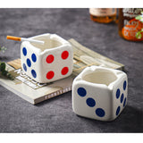 Dice Ashtray Windproof Outdoor Minimalist Ceramic Ash Tray