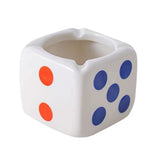 Dice Ashtray Windproof Outdoor Minimalist Ceramic Ash Tray