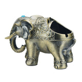 Retro Elephant Ashtray With Cover (3 styles)