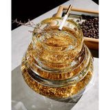 Glass Ashtray Cool Gold Pattern Ash Tray Minimalist Elegant