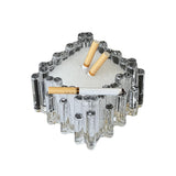 Glass Ashtray Creative Pillars Ash Tray Minimalist Outdoor Cool Cute Tray