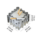 Glass Ashtray Creative Pillars Ash Tray Minimalist Outdoor Cool Cute Tray