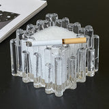 Glass Ashtray Creative Pillars Ash Tray Minimalist Outdoor Cool Cute Tray