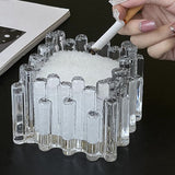 Glass Ashtray Creative Pillars Ash Tray Minimalist Outdoor Cool Cute Tray