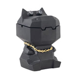 Dizzy Hippo Ashtray with Lid Cute Resin Ash Tray Outdoor Cigarette Covered Lidded Windproof Smokeless Cool Home Decor