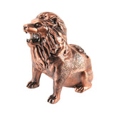 Lion Ashtray with Lid Smokeless Vintage Ash Tray for Outdoor Porch Patio Covered Lidded Windproof Decorative Animal Home Decor