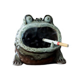 Lucky Toad Ashtray Cute Ceramic Windproof Ash Tray
