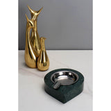 Natural Marble Ashtray Cool Cute Drop Shape Ash Tray