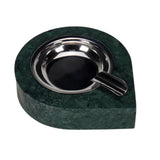 Natural Marble Ashtray Cool Cute Drop Shape Ash Tray
