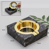 outdoor ashtray with lid large heavy vintage marble ash tray windproof smokeless classy luxury decorative