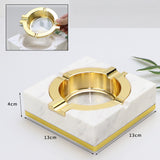 outdoor ashtray with lid large heavy vintage marble ash tray windproof smokeless classy luxury decorative