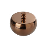 stainless steel round covered ashtray with lid windproof rose