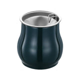 Metal Ashtray with Funnel Lid Stainless Steel Cool Cute Car Ash Tray Windproof Smokeless Covered Lidded