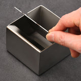 Metal Ashtray with Removable Slide Lid Stainless Steel Cool Cute Ashtray Covered Lidded Windproof