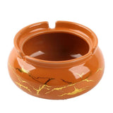 Minimalist Ceramic Ashtray Vibrant Color