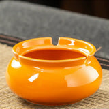 Minimalist Ceramic Ashtray Vibrant Color
