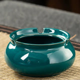 Minimalist Ceramic Ashtray Vibrant Color