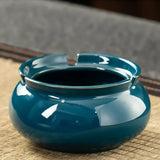 Minimalist Ceramic Ashtray Vibrant Color
