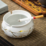 Minimalist Ceramic Ashtray Vibrant Color