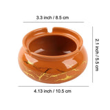 Minimalist Ceramic Ashtray Vibrant Color