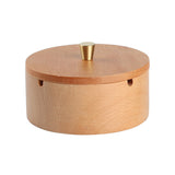 outdoor ashtray with lid ash tray walnut beech elegant