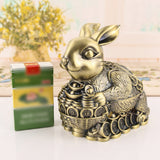 Rabbit Ashtray with Lid Smokeless Vintage Cute Cool Ash Tray Covered Lidded Windproof Decorative Home Decor