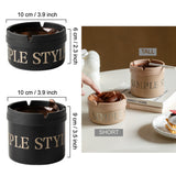 Outdoor Metal Covered Ashtray with Flip Lid