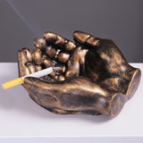 Palms Ashtray Elegant Resin Home Decor Ash Tray Creative Artistic