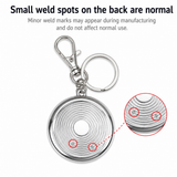 Pocket ashtray back weld spot notice showing normal manufacturing marks