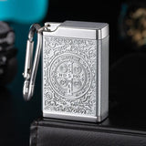 pocket ashtray cute cool travel metal ash tray silver