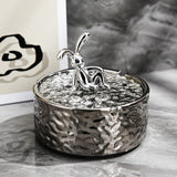Relaxing Bunny Ashtray with Lid Ceramic Ash Tray Windproof covered lidded smokeless Home Decor Rabbit