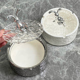 Relaxing Bunny Ashtray with Lid Ceramic Ash Tray Windproof covered lidded smokeless Home Decor Rabbit