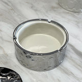 Relaxing Bunny Ashtray with Lid Ceramic Ash Tray Windproof covered lidded smokeless Home Decor Rabbit
