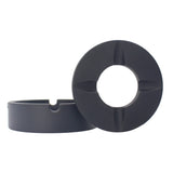 Silicone Ashtray with Lid Cool Ash Tray Covered Lidded Windproof