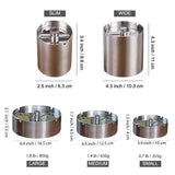 Ashtray with Airlock Lid (Best For Outdoor & Car)